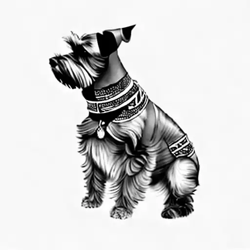 Schnauzer Tattoo Inspiration A Guide to Design Ideas